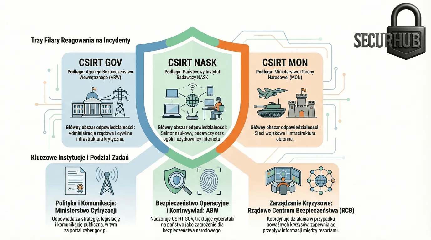 The pillars of Polish cybersecurity